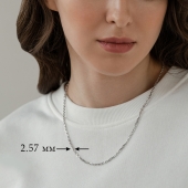 Цепь из белого золота плетения 