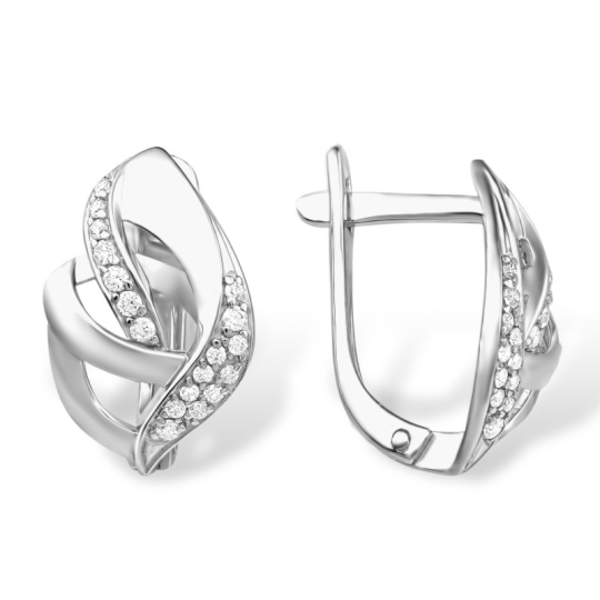 Серьги из серебра