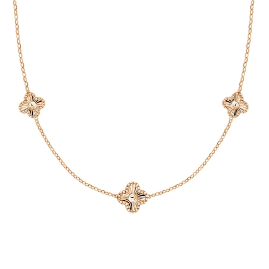 Колье из золота с фианитами