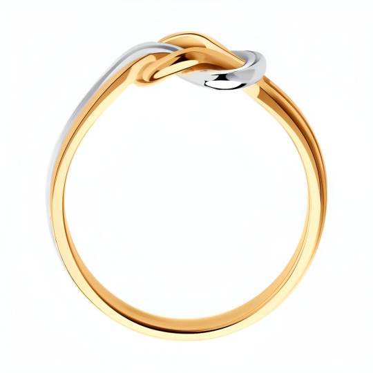 Кольцо из серебра с фианитом