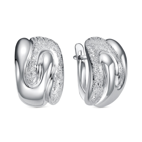 Серьги из серебра