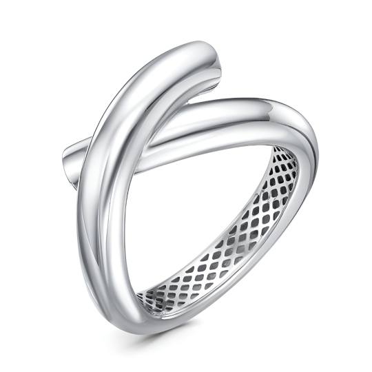 Кольцо из серебра с позолотой