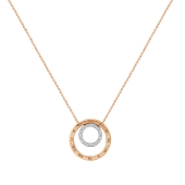 Колье из золота с фианитами