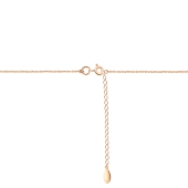 Колье из золота с фианитами