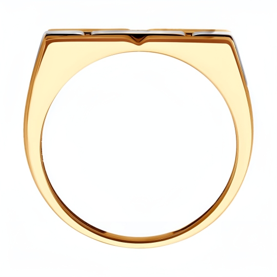 Кольцо из золота с бриллиантом