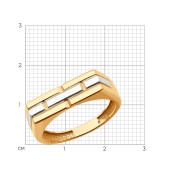 Кольцо-печатка из золота