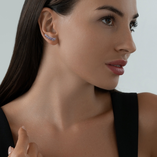 Серьги из серебра