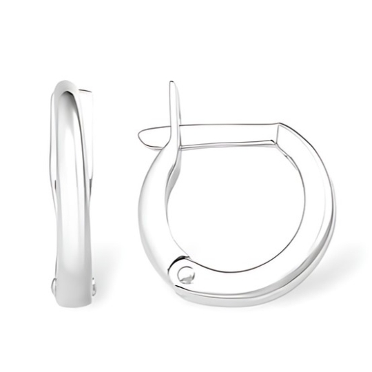 Серьги из серебра с ониксами