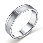 Кольцо из серебра с бриллиантами