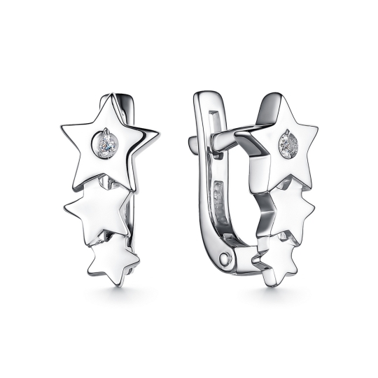 Серьги из серебра