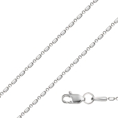 Цепь из белого золота плетения 