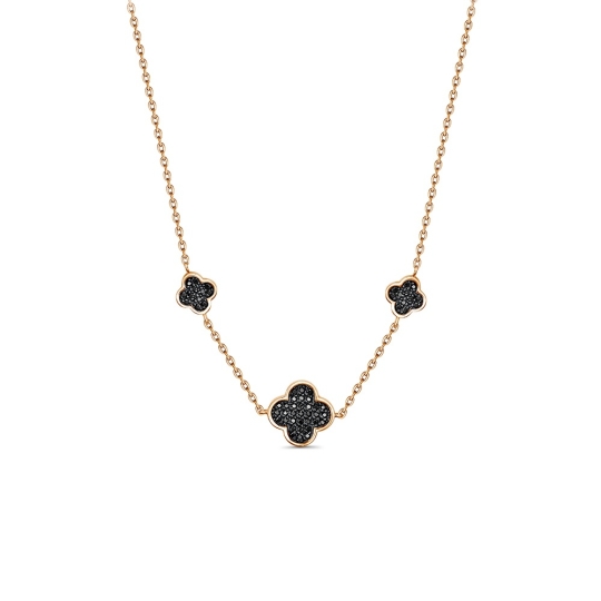 Колье из золота с фианитами