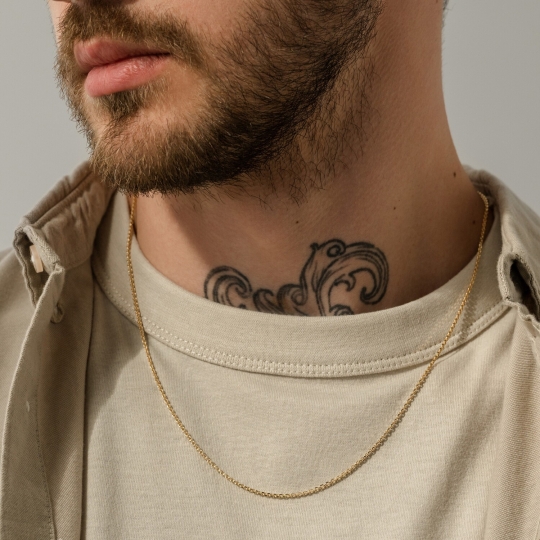 Бусы из жемчуга с золотыми вставками 