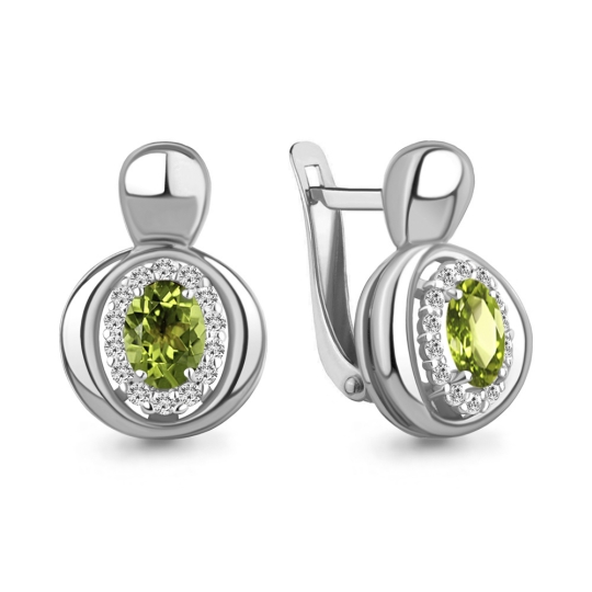 Серьги из серебра