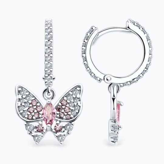 Серьги из серебра