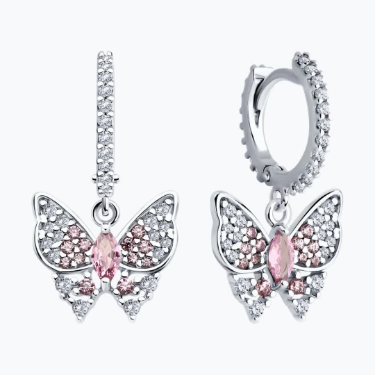 Серьги из серебра