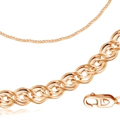 Браслет из золота плетения 