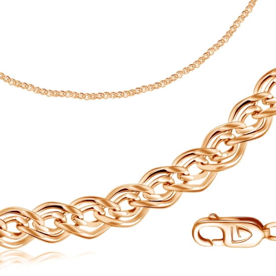 Браслет из золота плетения "Муза"