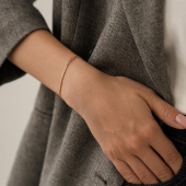 Браслет из золота плетения 