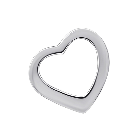 Подвеска из серебра с фианитами