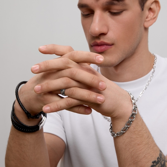 Браслет из серебра