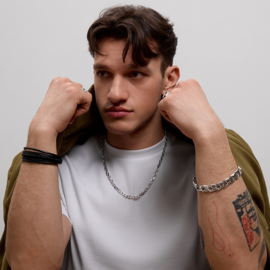 Браслет из серебра