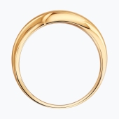 Кольцо из золота с фианитами