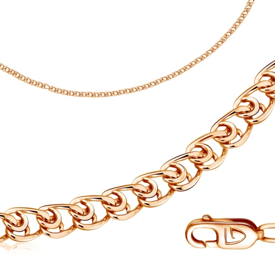 Браслет из золота с фианитами