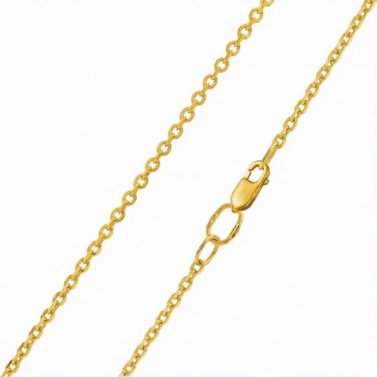 Цепь из золота плетения "Снейк"