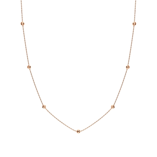 Колье из белого золота