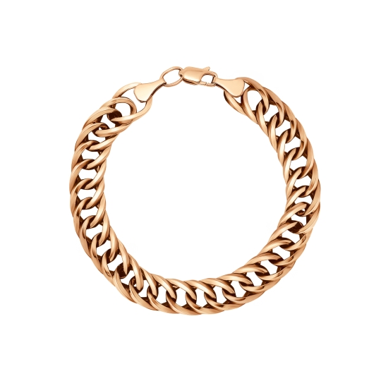 Браслет из золота плетения "Якорное"