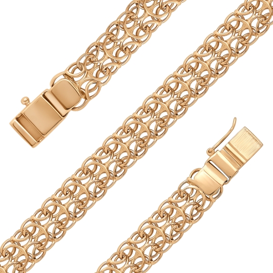 Браслет-слейв из золота