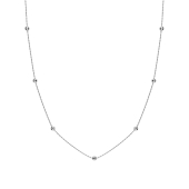 Колье из белого золота