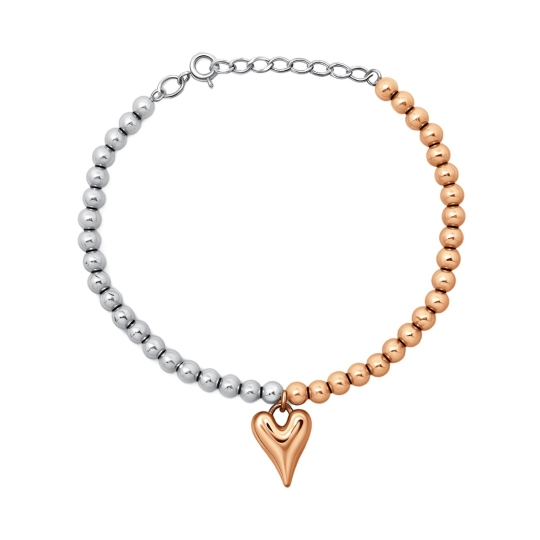 Браслет из серебра плетения "Панцирное"