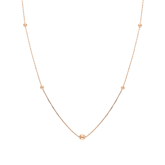 Колье из золота с фианитами