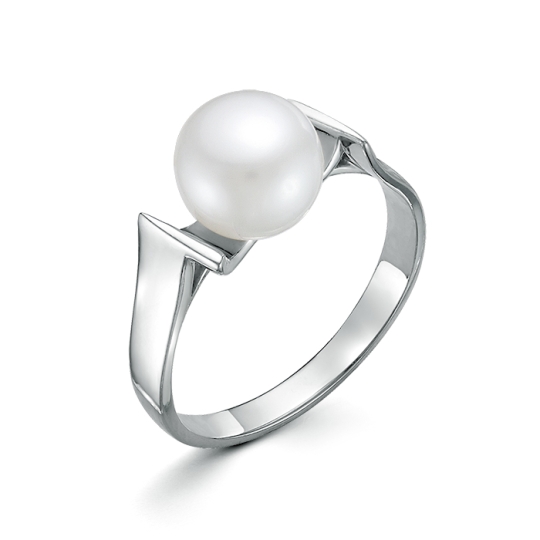 Серьги из серебра с жемчугом