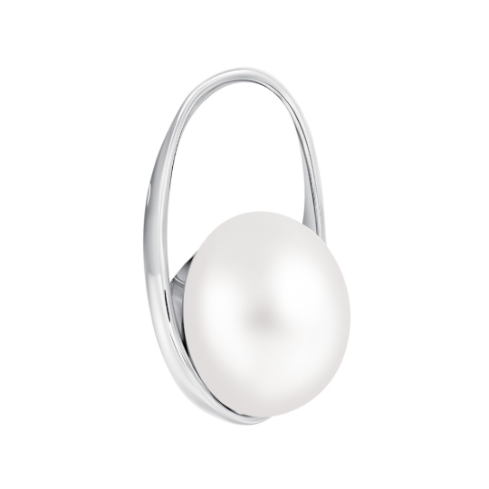 Подвеска из серебра с фианитами 