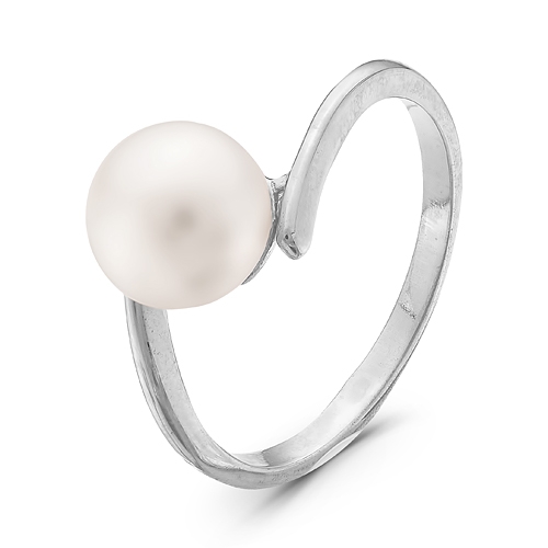 Кольцо из серебра с фианитами