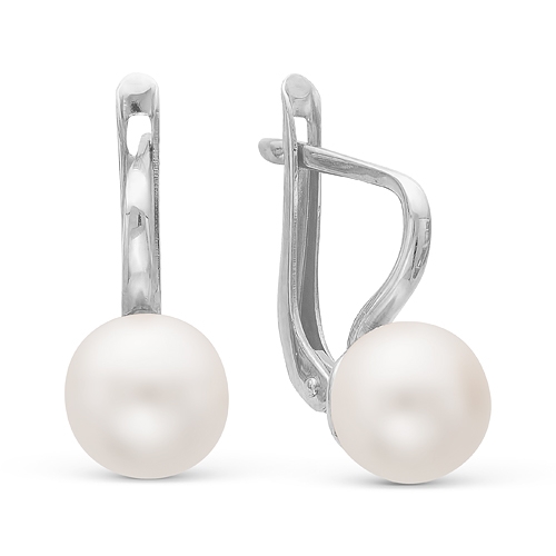 Кольцо из серебра с жемчугом