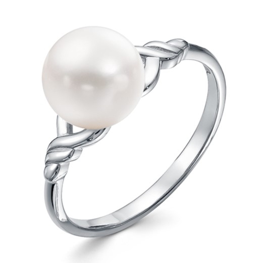 Кольцо из серебра с фианитами