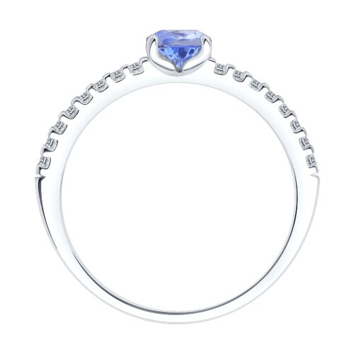 Кольцо-печатка из серебра 