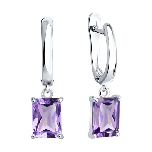 Кольцо из серебра с аметистом