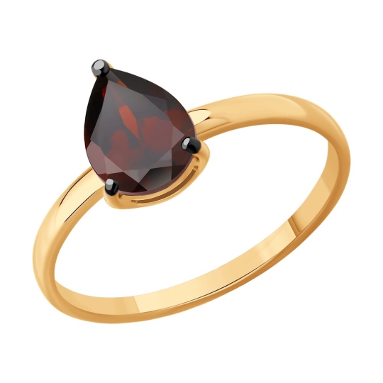 Кольцо-печатка из серебра 