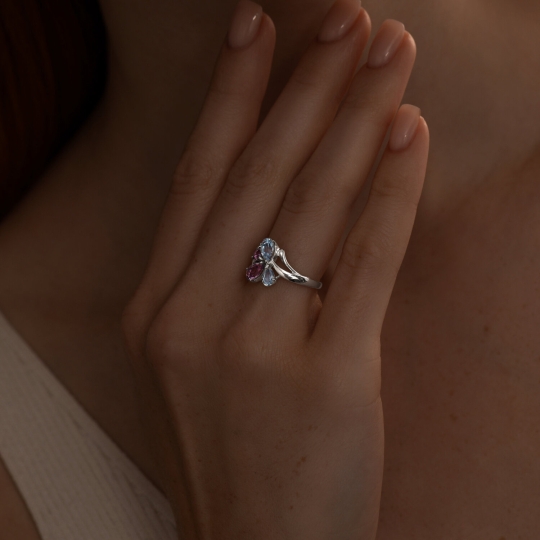 Кольцо из серебра