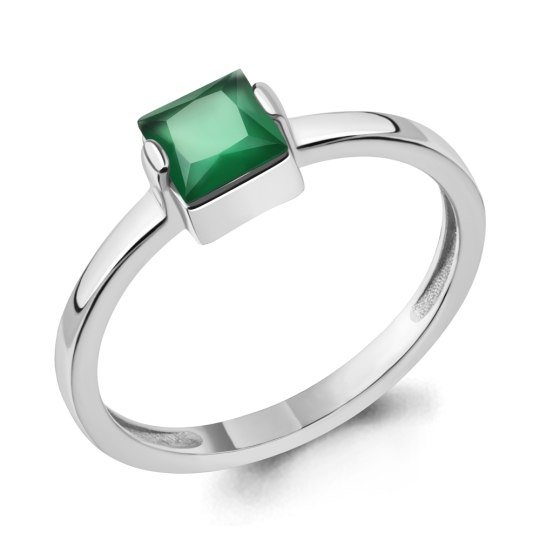 Подвеска из серебра с агатом