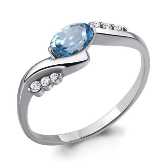 Кольцо из серебра с алпанитом