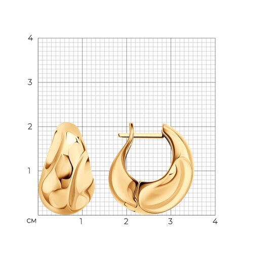 Серьги из золота