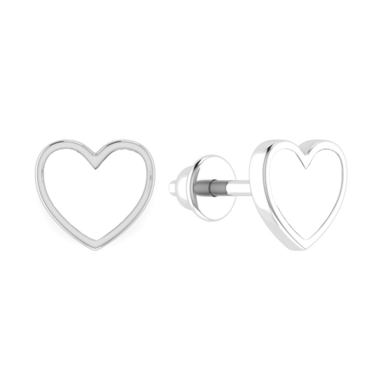 Серьги из серебра с топазами London и фианитами