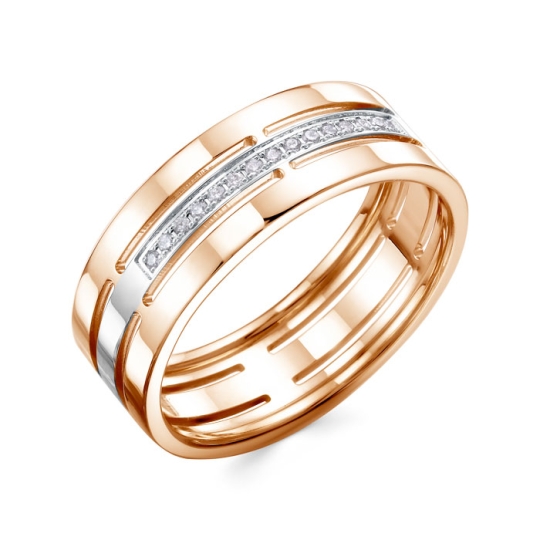 Кольцо из золота с бриллиантами