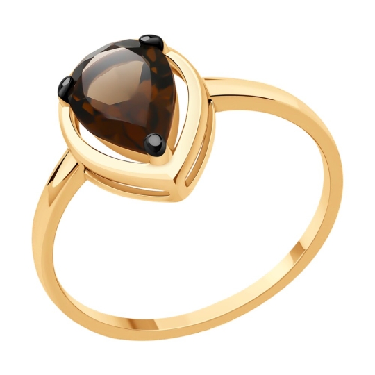 Кольцо из серебра с эмалью